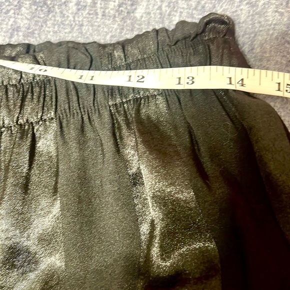 Victoria’s Secret, Black Satin Jacquard 2-Pc Lounge Pajama/Robe Set,Size M/L - Picture 10 of 15